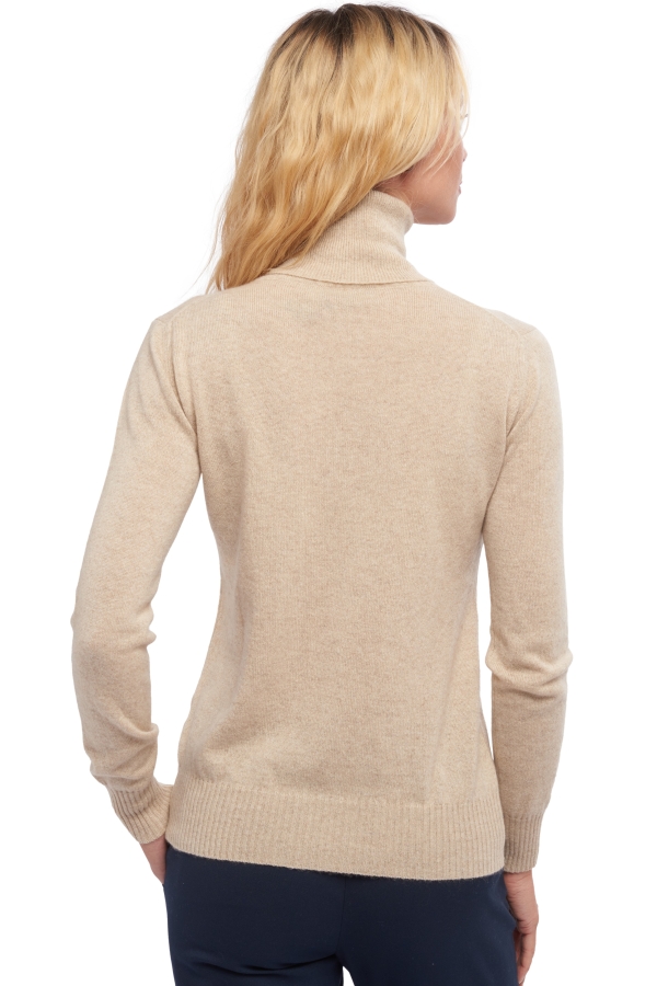 Cachemire Naturel pull femme col roule natural iki natural winter dawn xl